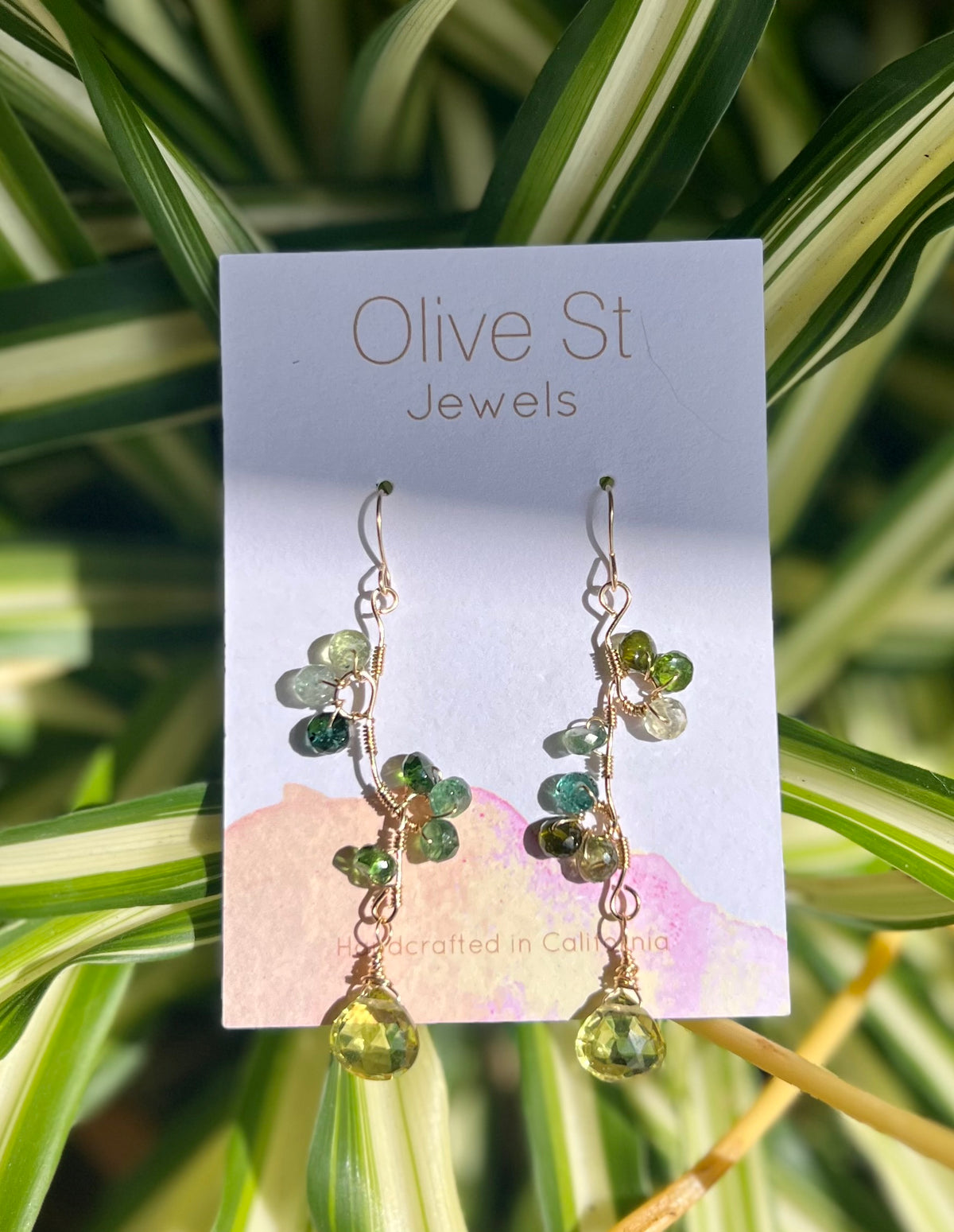 Cluster Earrings