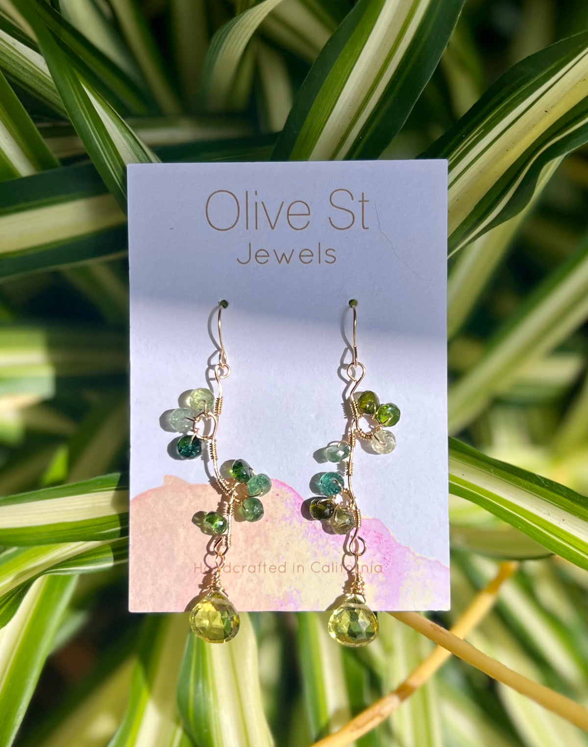 Cluster Earrings