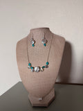 Coin Freshwater Pearl & Turquoise Set